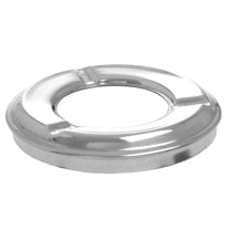 Ashtrays – Ashtray with removable rim, black stainless steel, diameter. - Carlat