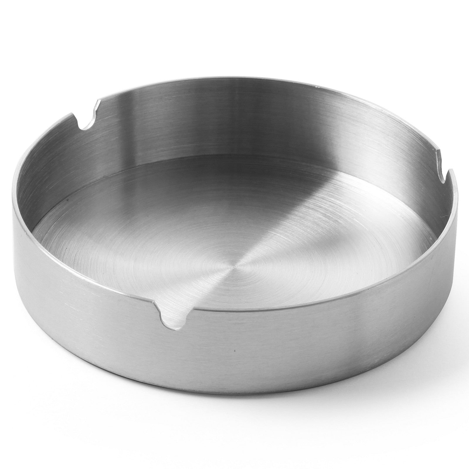 Ashtrays – Massive stainless steel ashtray, diameter. 80mm - Hendi - Carlat
