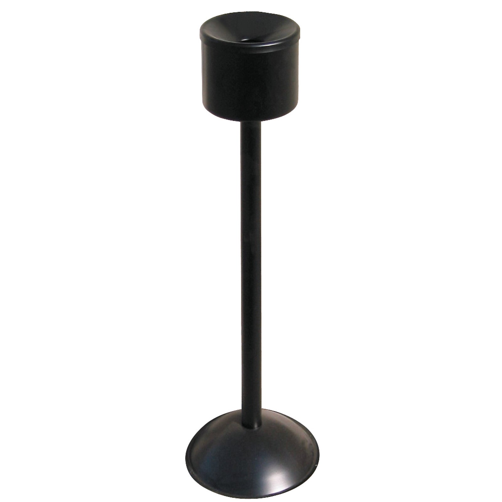 Ashtrays – Self-extinguishing ashtray, free-standing, internal, black, diameter. 15cm high - Carlat