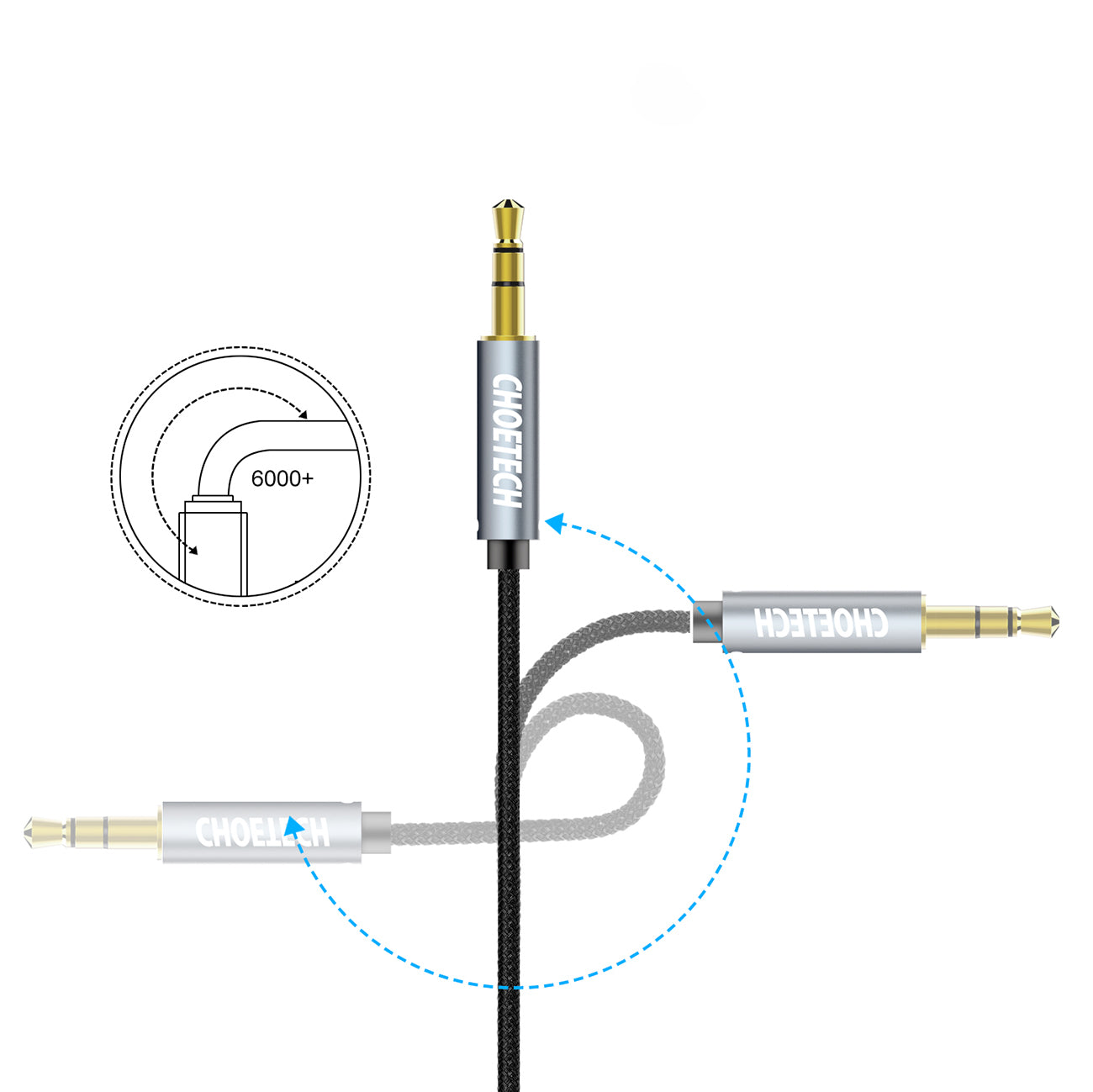Audio & Video Cables – AUX audio cable for speaker - Carlat