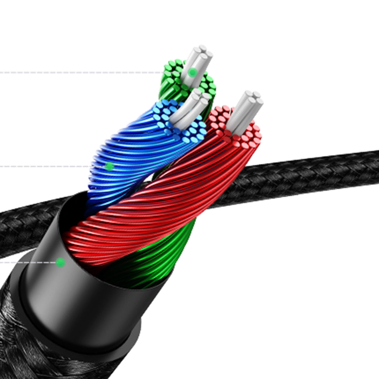 Audio & Video Cables – AUX audio cable, straight minijack - Carlat