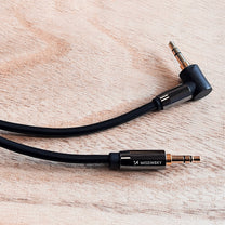 Audio & Video Cables – AUX cable, angled male-male mini - Carlat