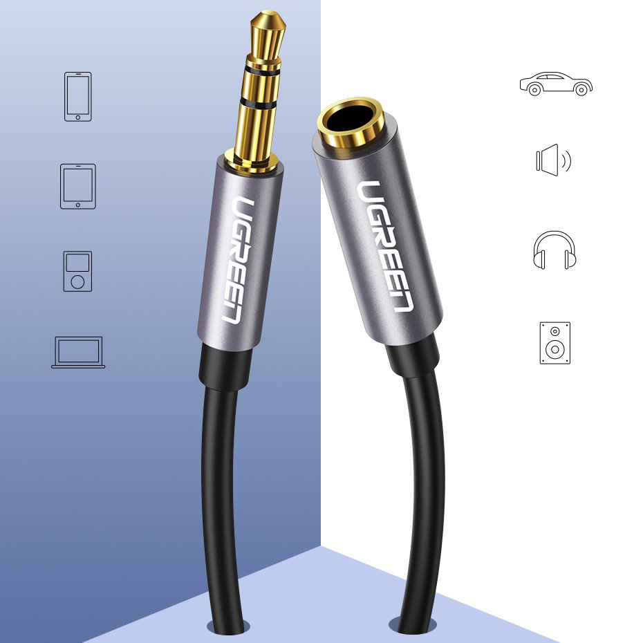 Audio & Video Cables – AUX headphone extension cable 3.5mm - Carlat