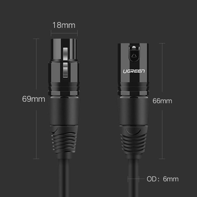 Audio & Video Cables – Audio extension cable for XLR - Carlat