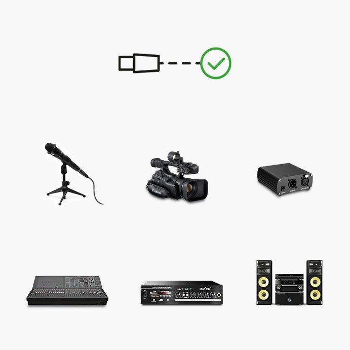 Audio & Video Cables – Audio extension cable for XLR - Carlat