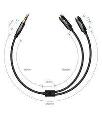Audio & Video Cables – Audio splitter cable minijack 3.5 - Carlat