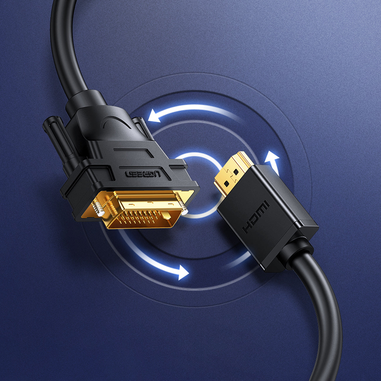 Audio & Video Cables – Bidirectional HDMI - DVI cable - Carlat