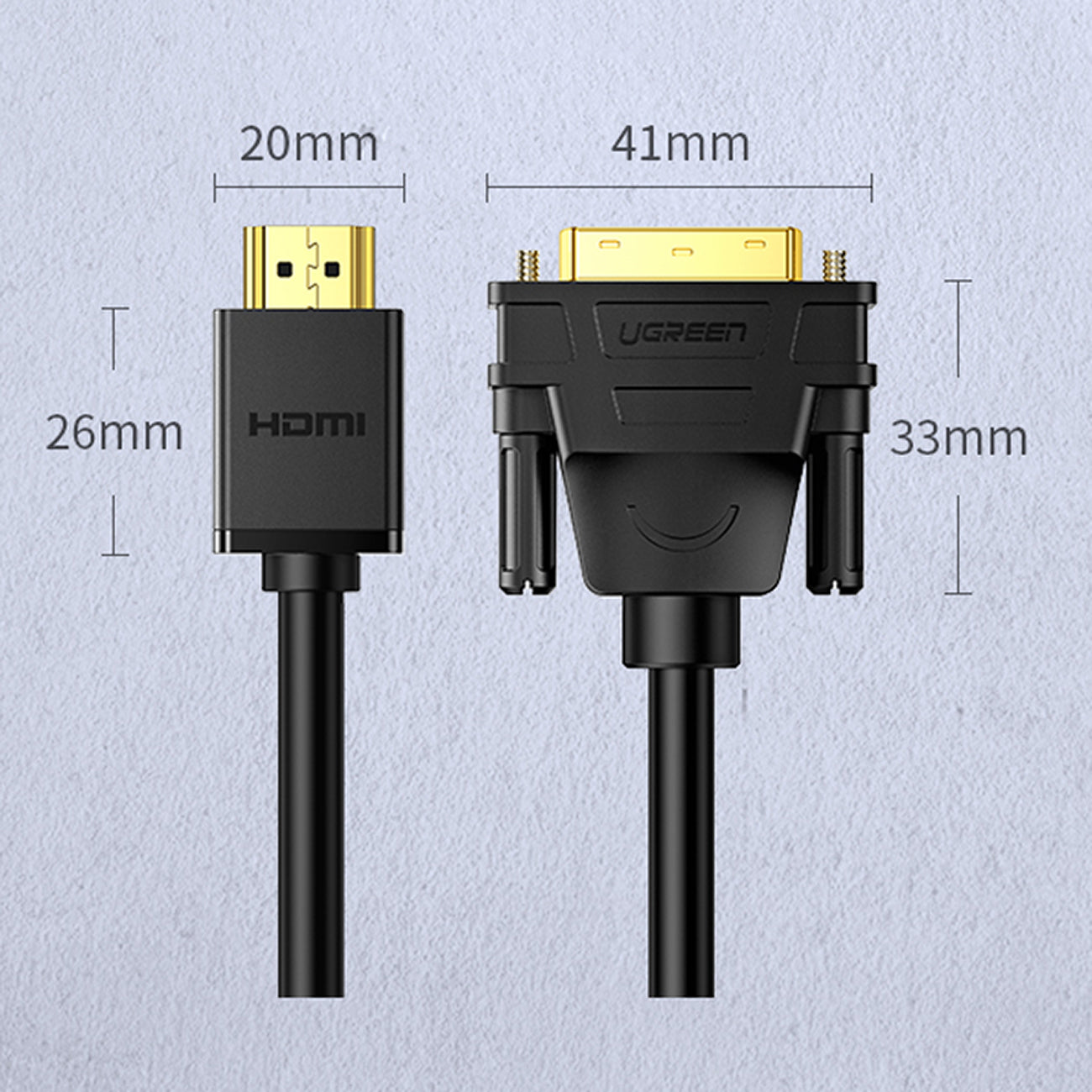 Audio & Video Cables – Bidirectional HDMI - DVI cable - Carlat