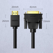 Audio & Video Cables – Bidirectional HDMI - DVI cable - Carlat