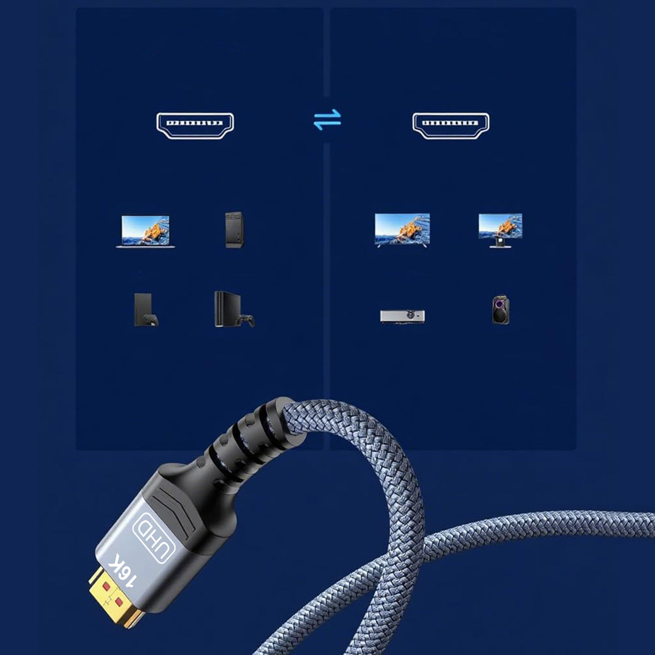 Audio & Video Cables – Cable DisplayPort cable with VESA - Carlat