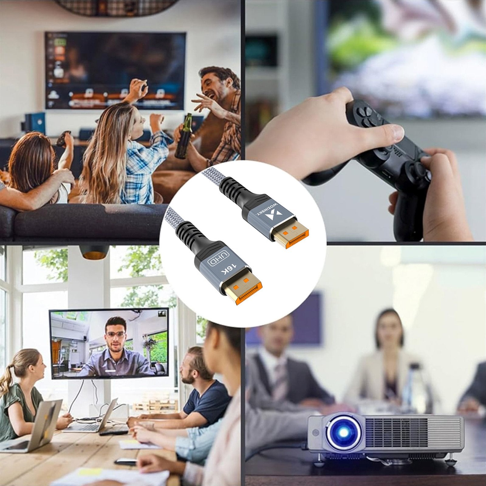 Audio & Video Cables – Cable DisplayPort cable with VESA - Carlat