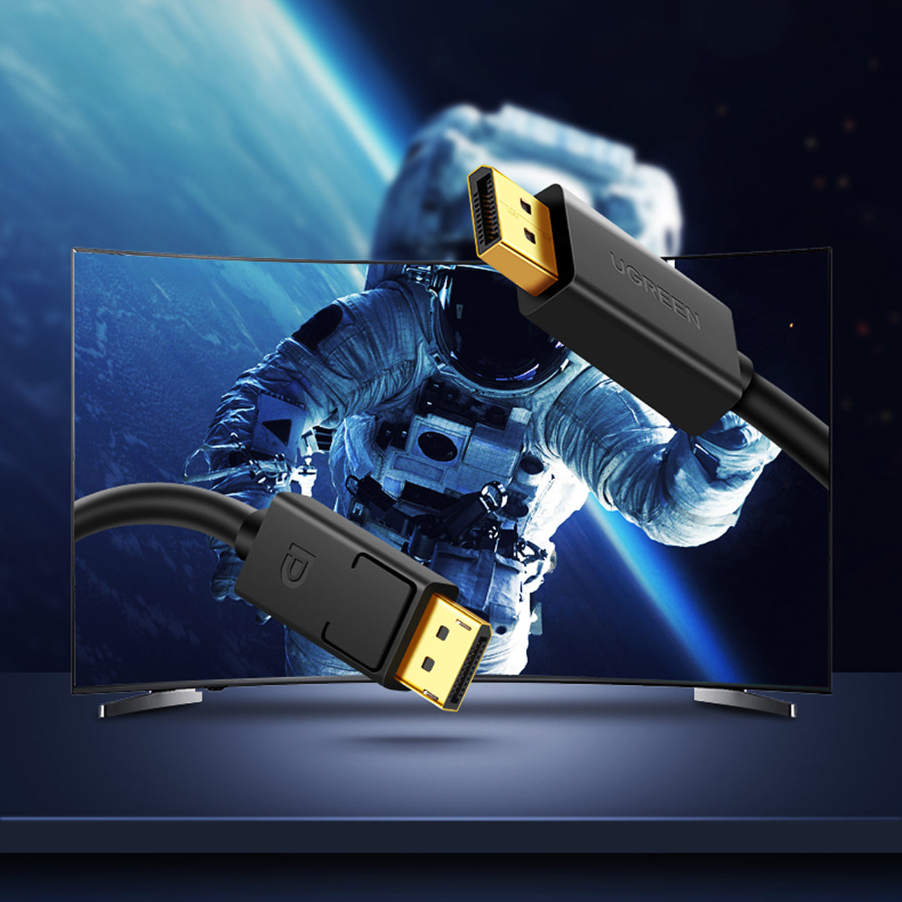 Audio & Video Cables – DisplayPort TV monitor cable, 3m, - Carlat