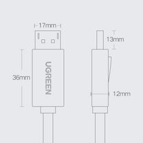 Audio & Video Cables – DisplayPort TV monitor cable, 3m, - Carlat