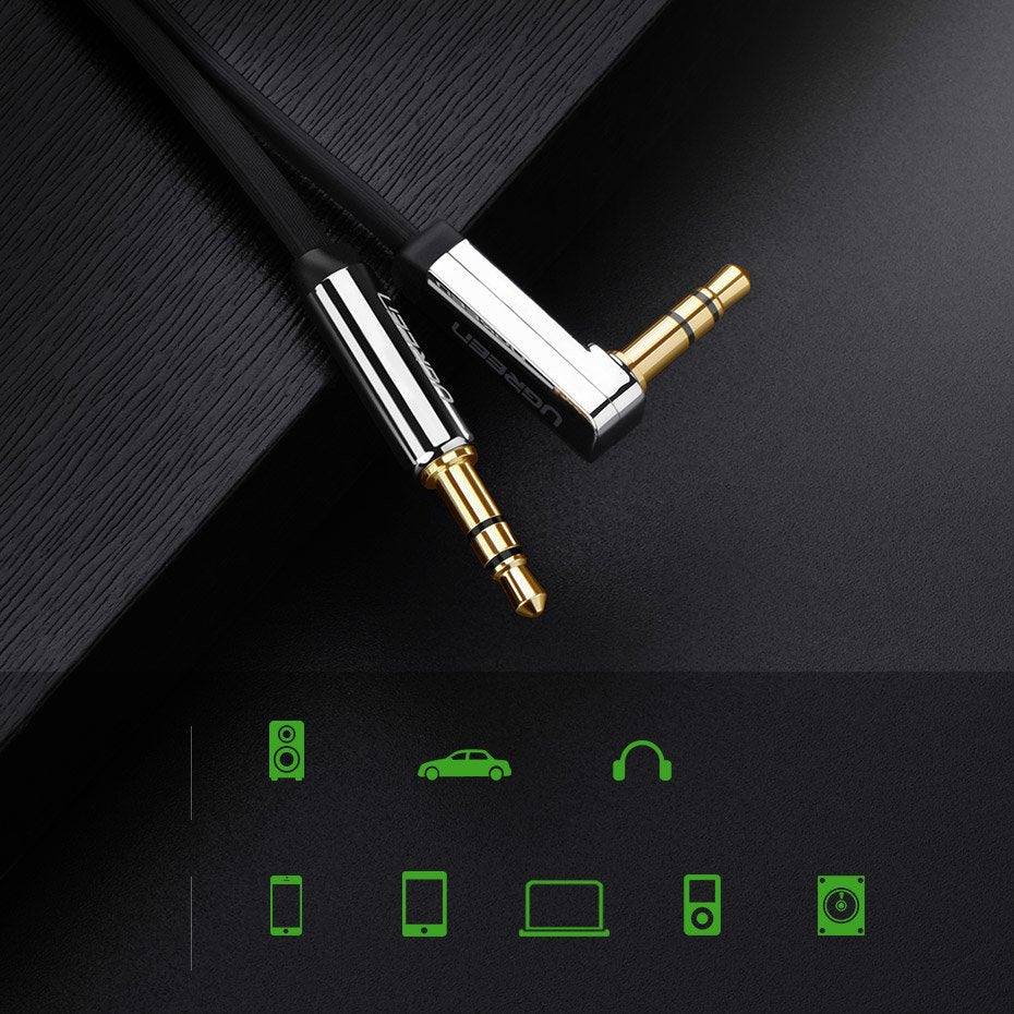 Audio & Video Cables – Flat cable AUX audio cable - Carlat