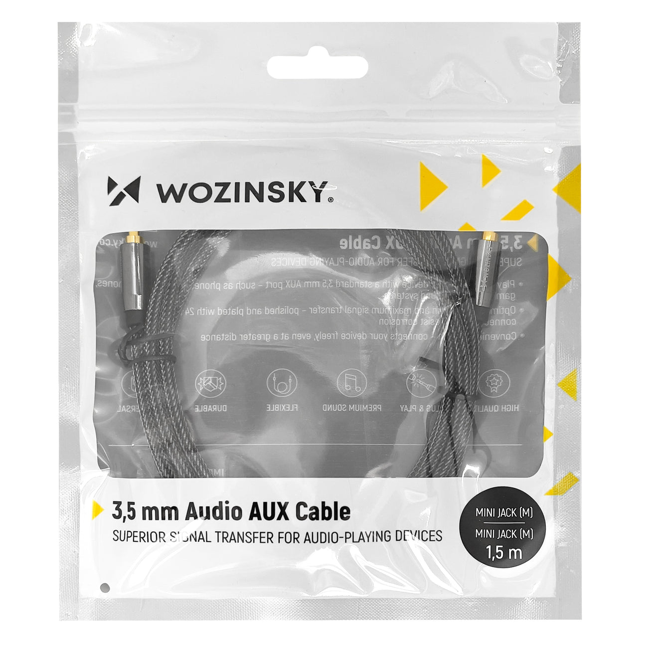 Audio & Video Cables – Universal cable, AUX mini jack - Carlat