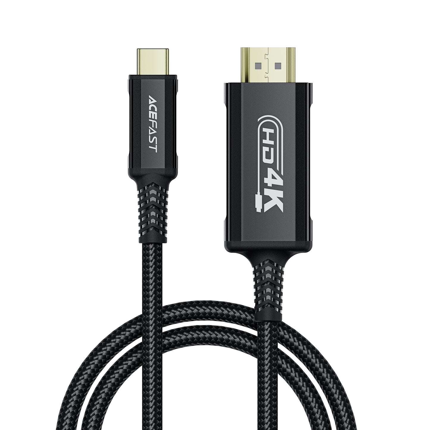 Audio-video cable USB-C - HDMI 4K 60Hz HDR 1.8m - black - Carlat