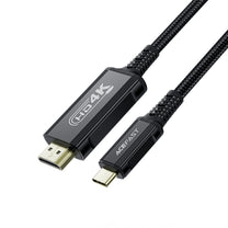 Audio-video cable USB-C - HDMI 4K 60Hz HDR 1.8m - black - Carlat