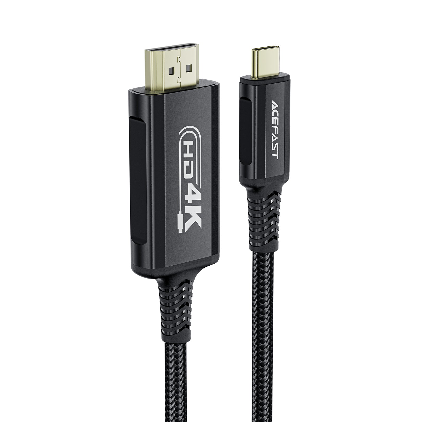 Audio-video cable USB-C - HDMI 4K 60Hz HDR 1.8m - black - Carlat