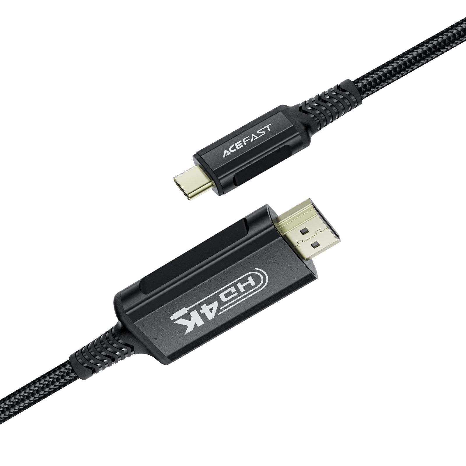 Audio-video cable USB-C - HDMI 4K 60Hz HDR 1.8m - black - Carlat