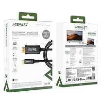 Audio-video cable USB-C - HDMI 4K 60Hz HDR 1.8m - black - Carlat