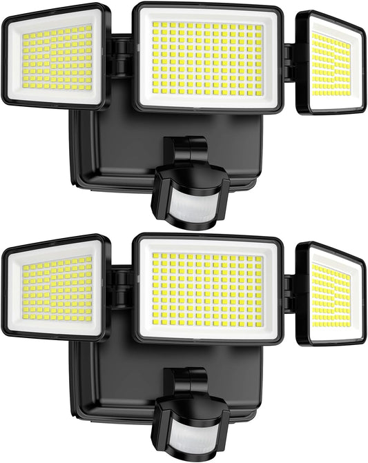BENMA 302 LED Spotlight with Motion Sensor Outdoor, Battery Operated - Carlat