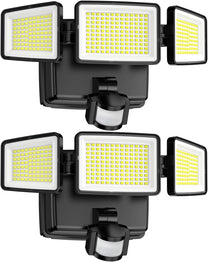 BENMA 302 LED Spotlight with Motion Sensor Outdoor, Battery Operated - Carlat
