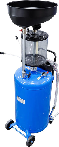 BGS 7003 Compressed Air Oil Extractor with Waste Oil Storage Container 80 L - Carlat