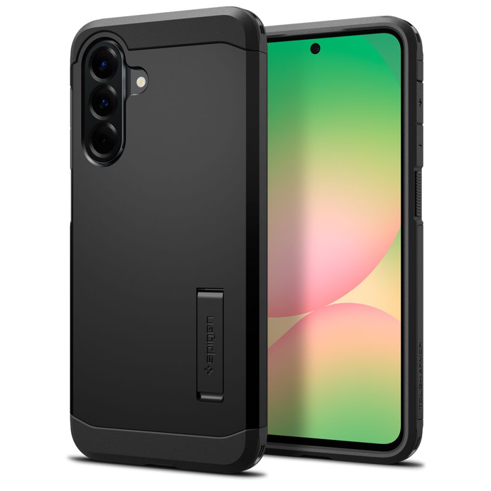 Back case for Samsung Galaxy A56 5G with Tough Armor stand - black - Carlat