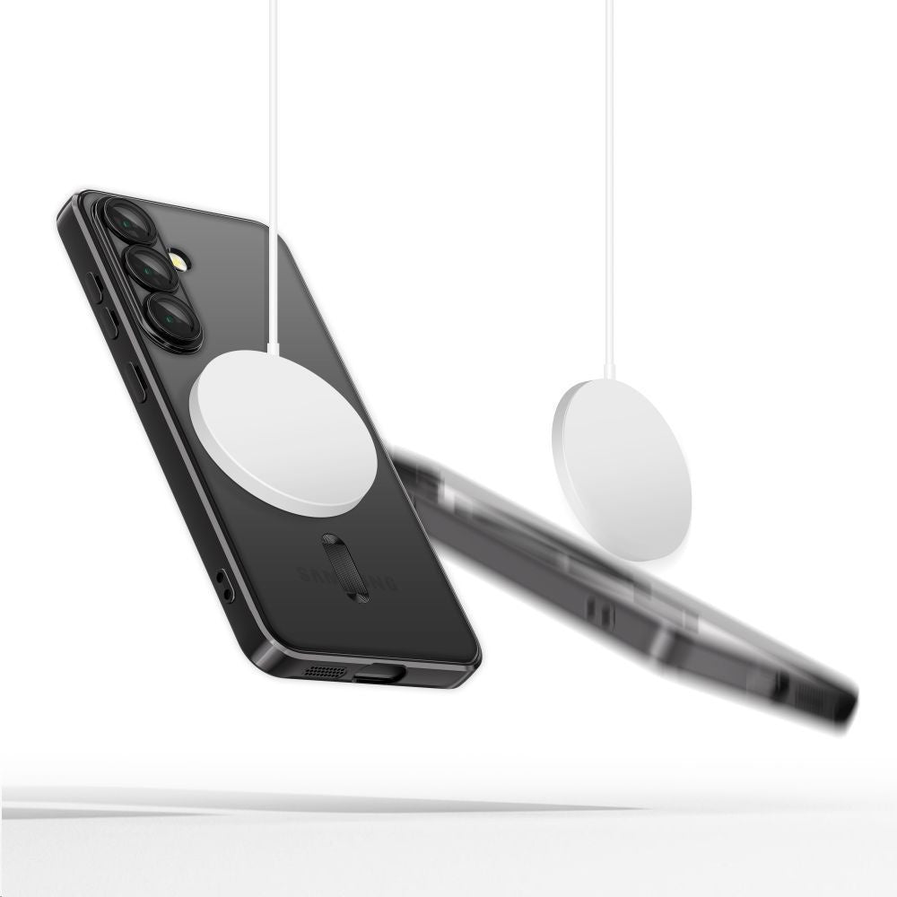 Back case for Samsung Galaxy S25 FE MagFlex MagSafe - black - Carlat