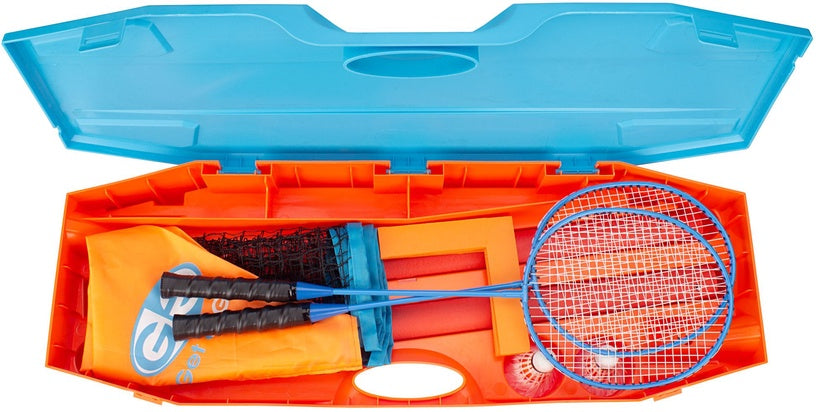Badminton set GET & GO INSTANT 65KC blue/orange - Carlat