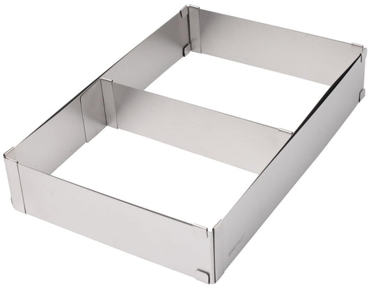 Baking Sheets, Molds, and – Baking pan, square, adjustable, steel, kh-1907 - Carlat