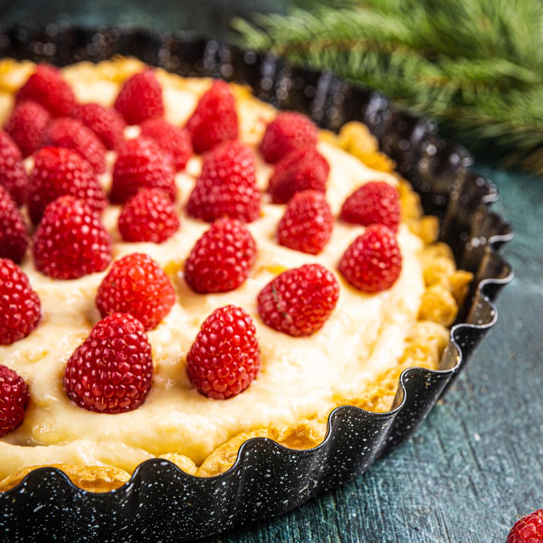 Baking pan, baking sheet, tart pan, 28 cm diameter, Kinghoff - Carlat
