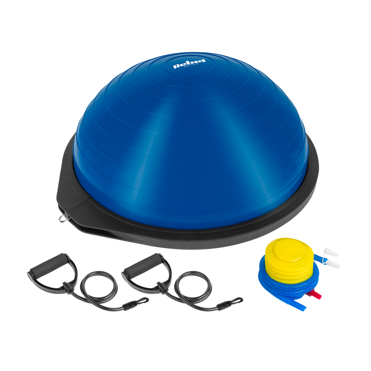 Balance Ball, 46 cm Balance Trainer + Pump, REBEL ACTIVE - Carlat