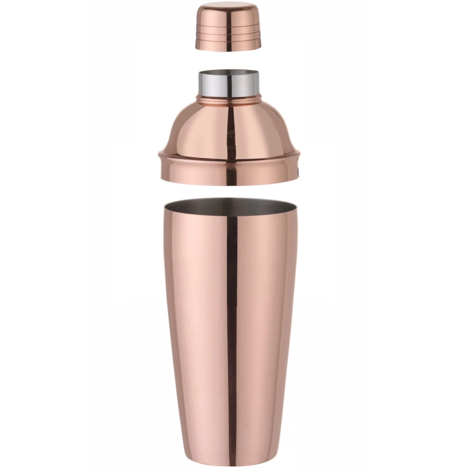 Barware – 3-piece bartender shaker for drinks and cocktails Cobbler - Carlat