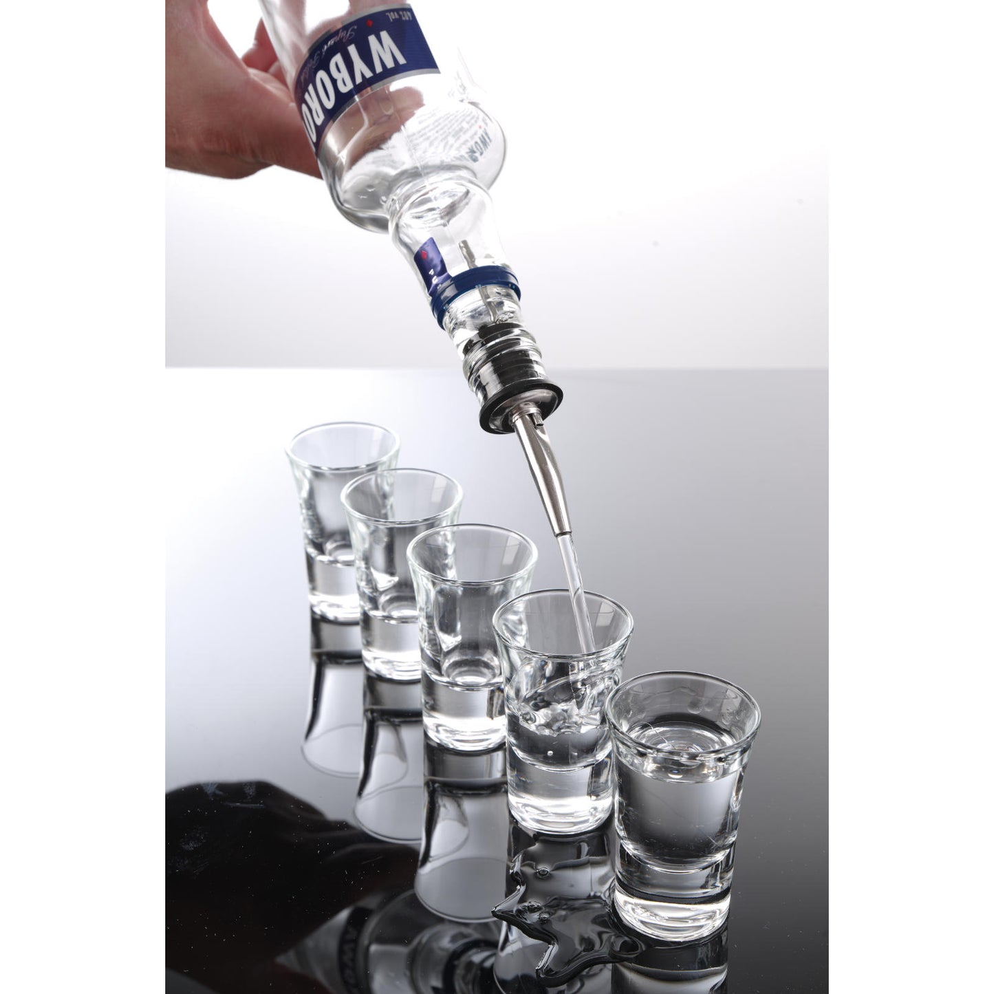 Barware – Alcohol dispenser pourer - free flow SET of - Carlat