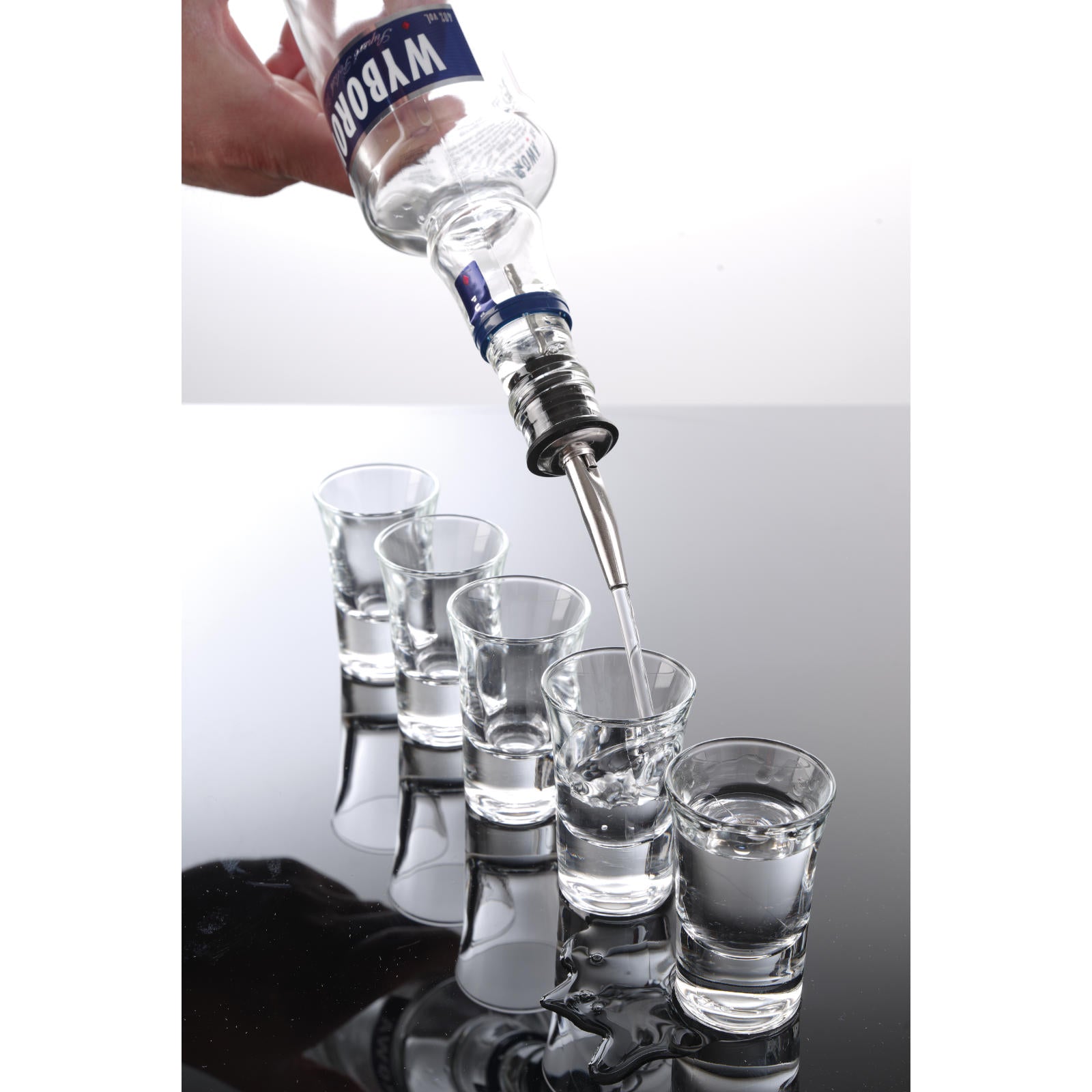 Barware – Alcohol dispenser pourer - free flow SET of - Carlat
