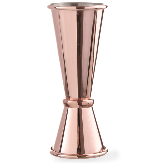 Barware – Bartender's measure for drinks, double-sided, copper, 25ml 50ml - Carlat