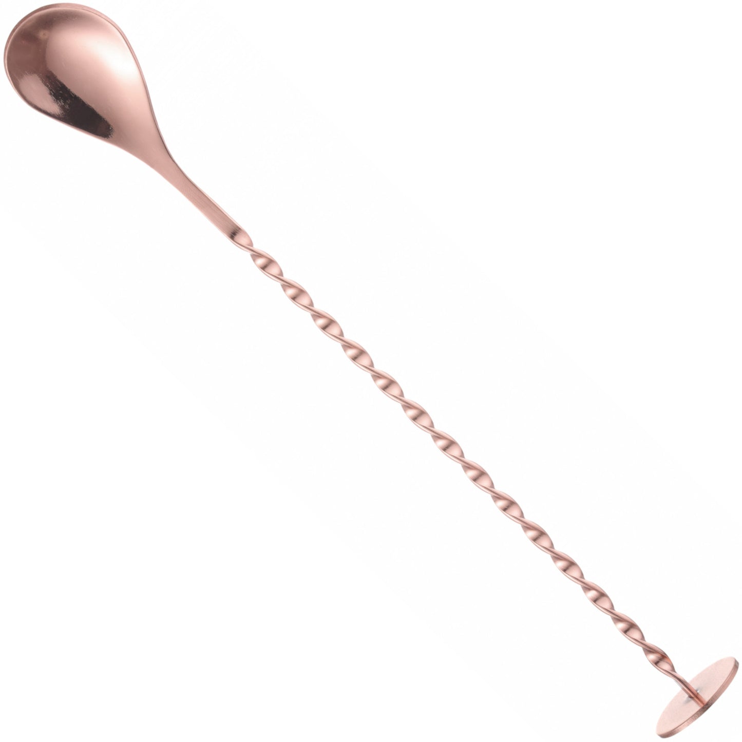 Barware – Bartender's spoon for drinks, cocktails, long with muddler - Carlat