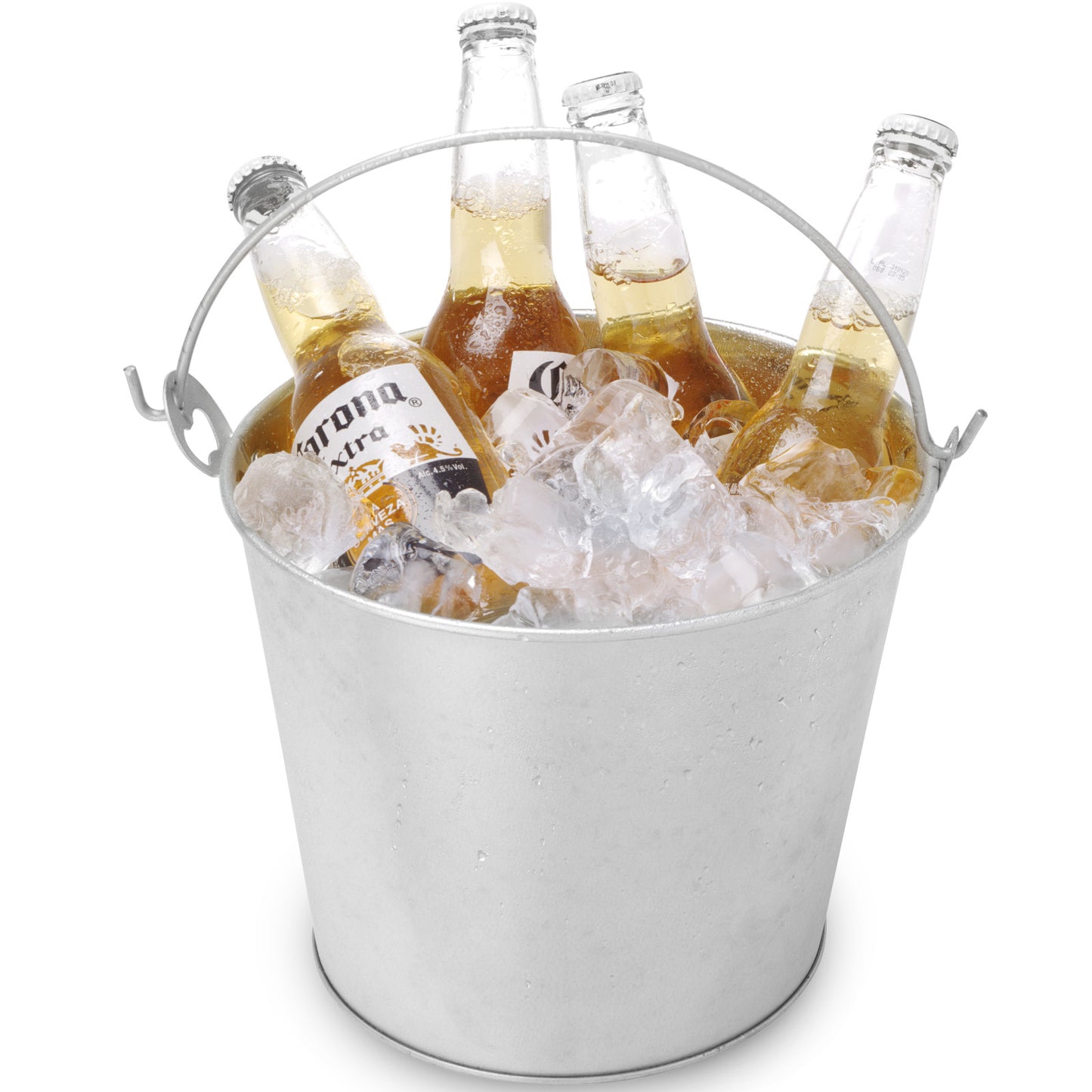 Barware – Beer drinks ice bucket with bottle opener dia. - Carlat