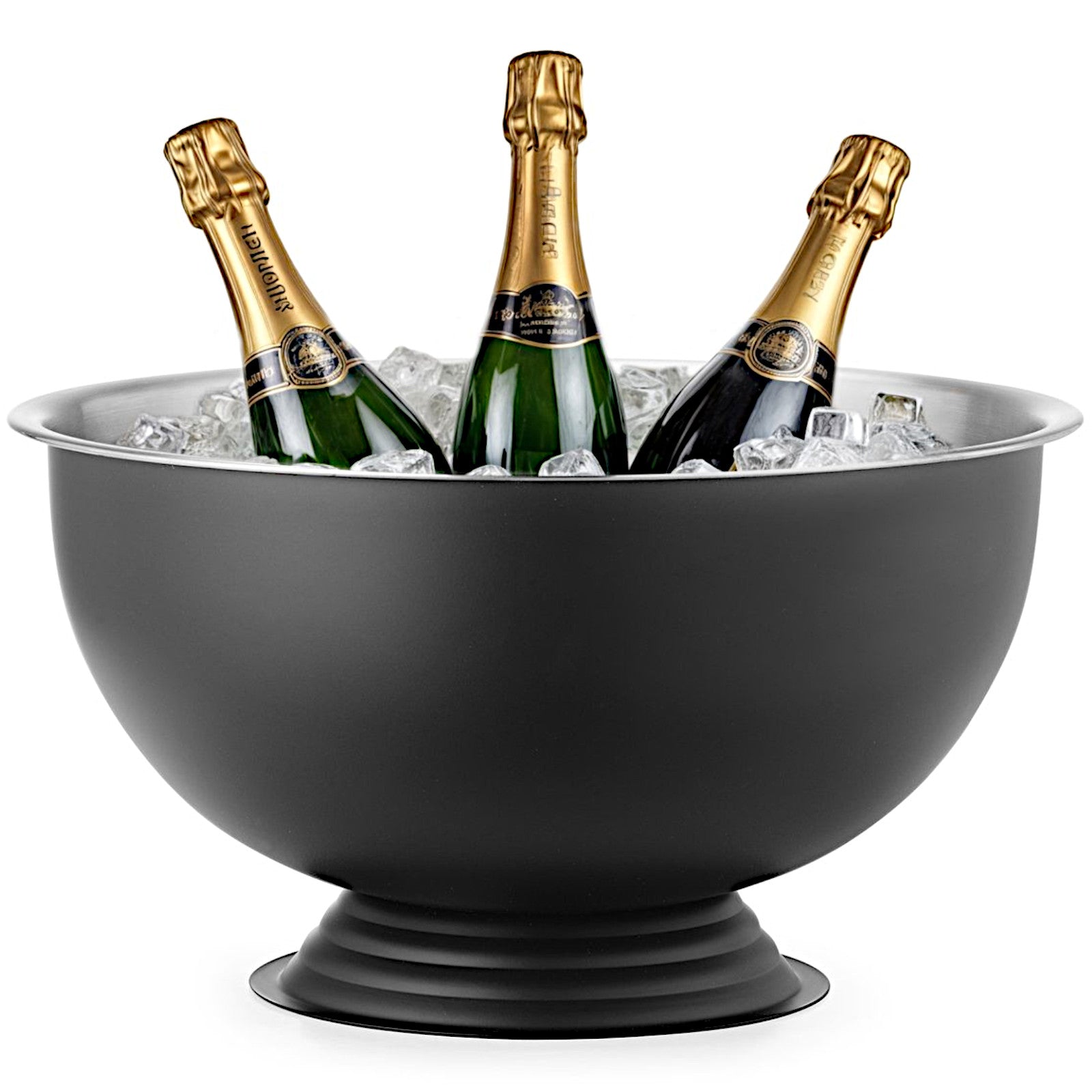 Barware – Champagne punch bowl, steel, 13 l, diameter. 393x214 - Carlat