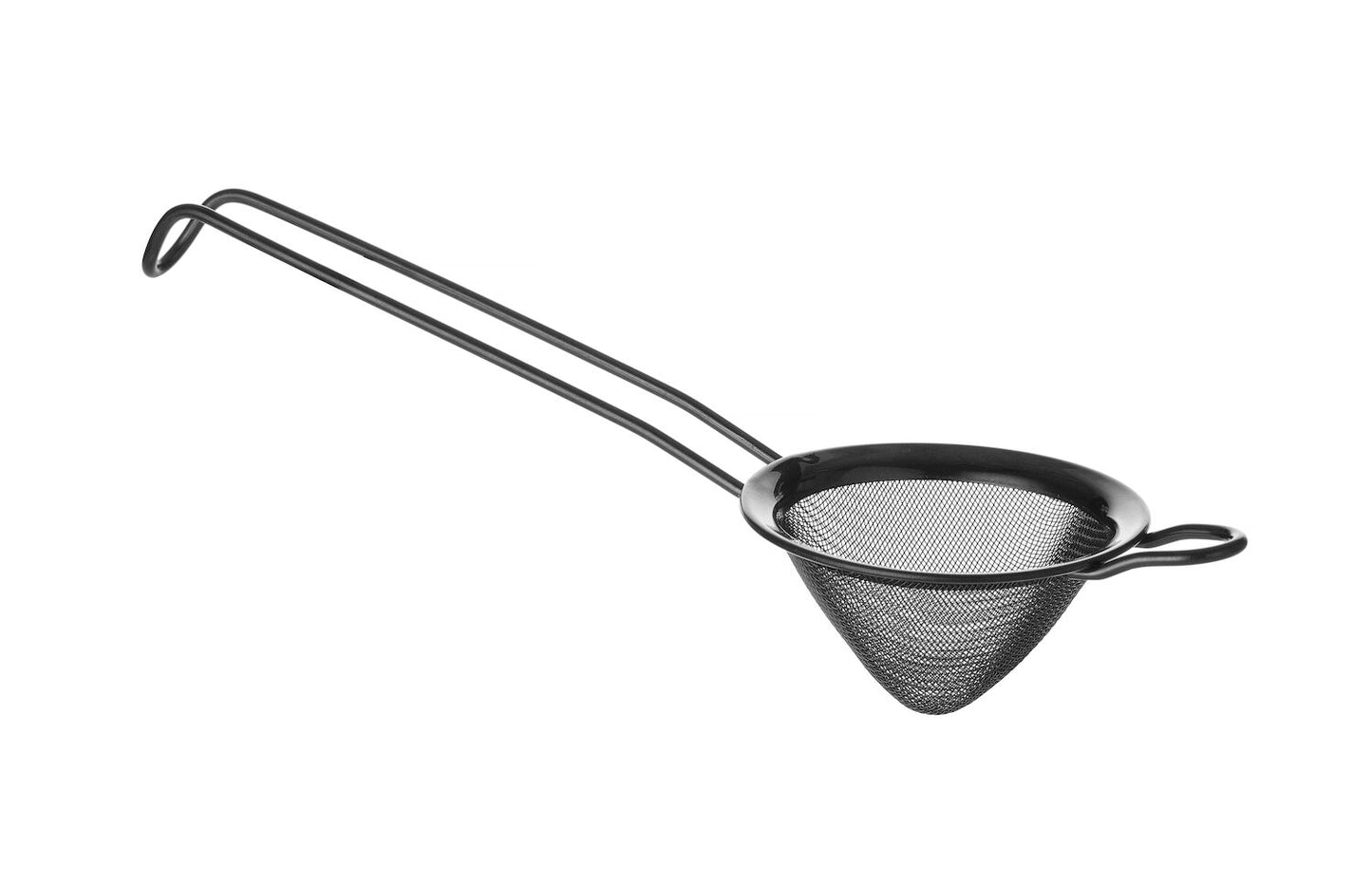 Barware – Conical steel bartender strainer, dia. 75 mm black - Carlat