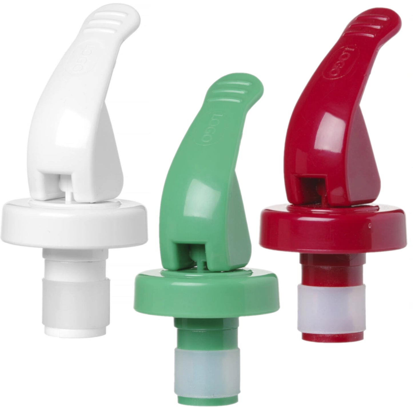 Barware – Hermetic clamp closure for bottles - 3 pcs. - Carlat