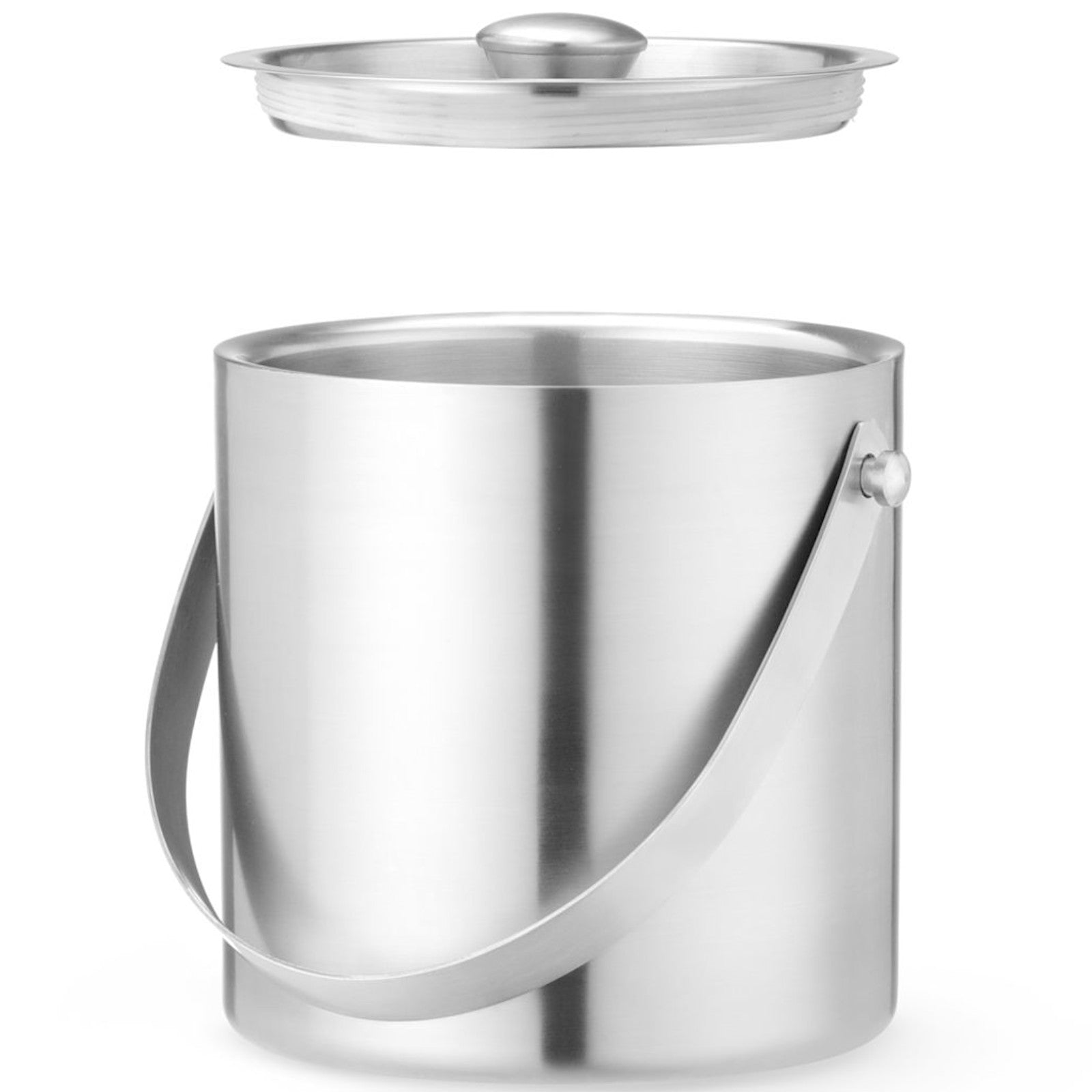 Barware – Ice container with lid 2 l diameter. 153x165mm - Carlat