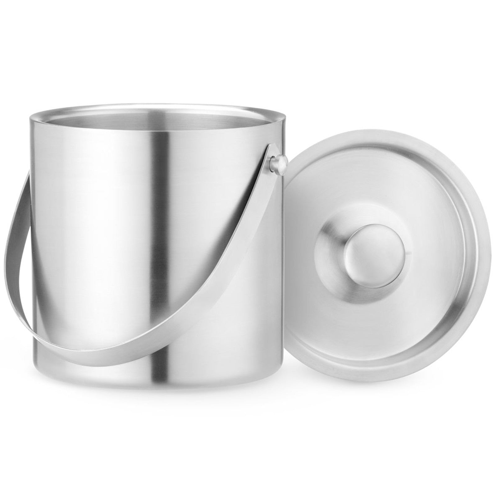 Barware – Ice container with lid 2 l diameter. 153x165mm - Carlat