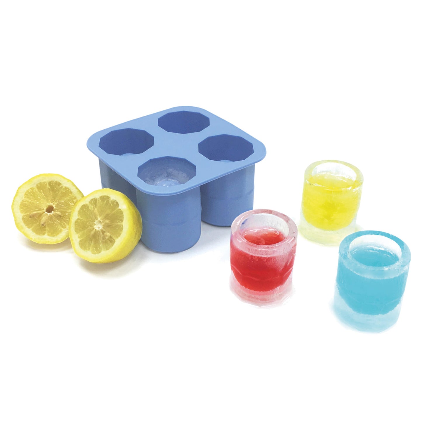 Barware – Silicone ice cube maker 4 x ICE GLASSES - Carlat