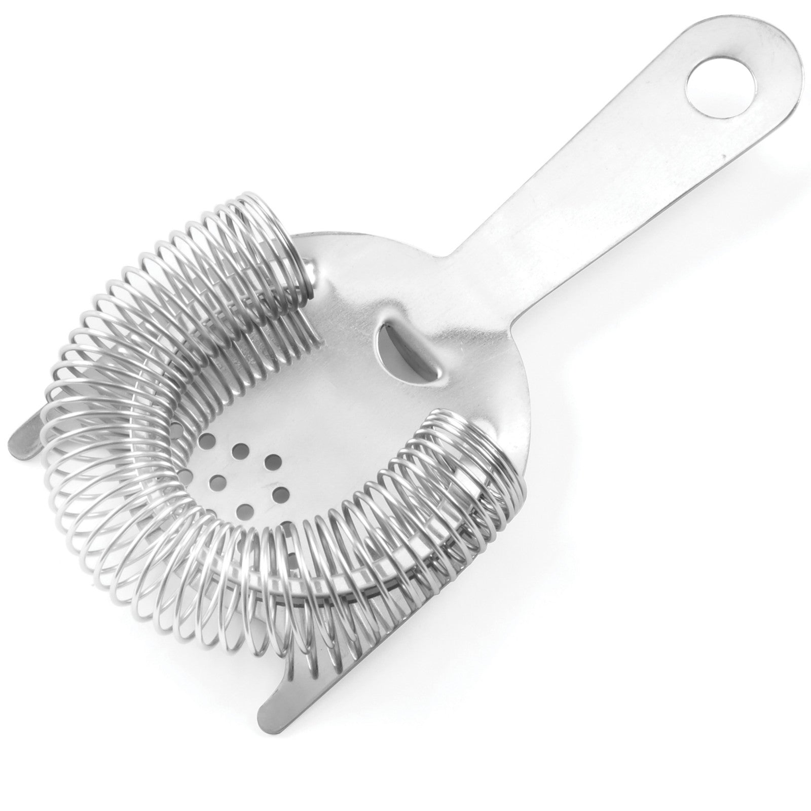 Barware – Spiral stainless steel bartender shaker strainer, length 165mm - Carlat