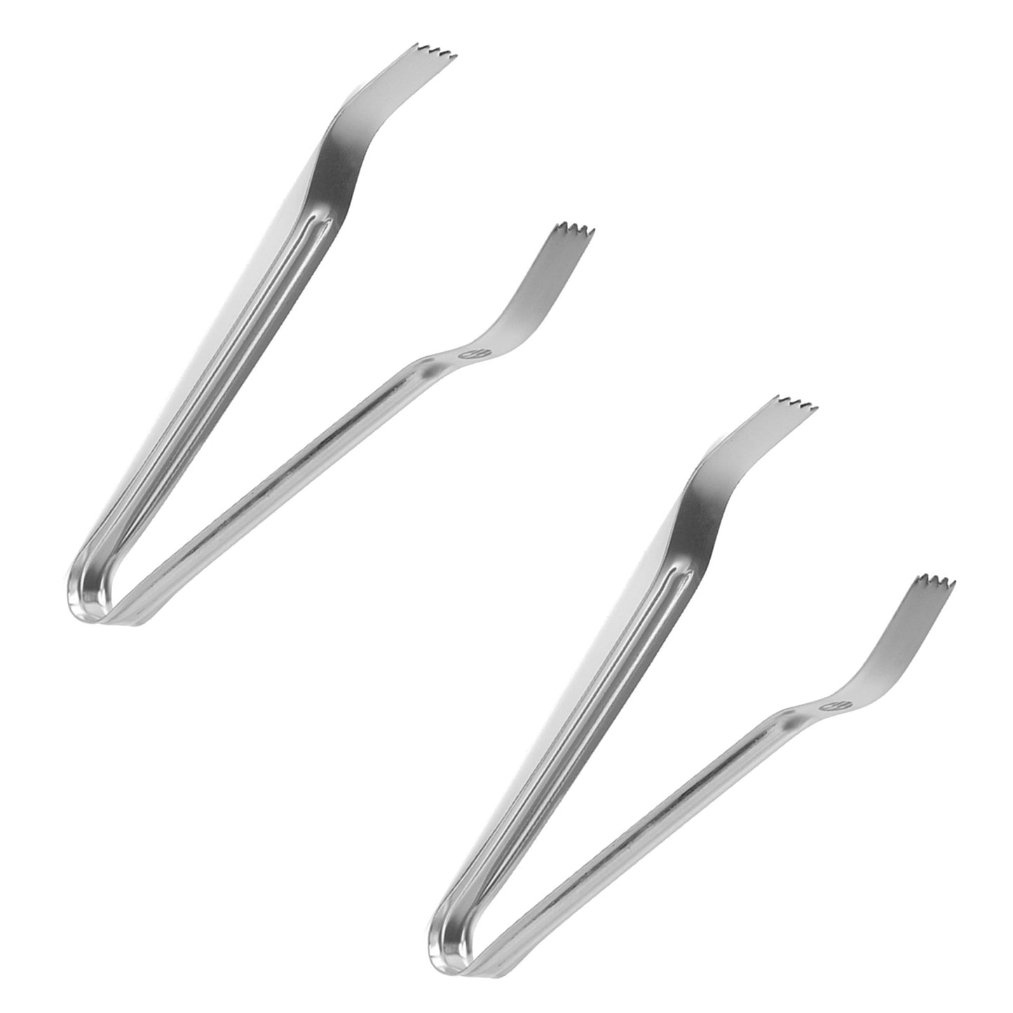 Barware – Stainless steel ice tongs 180mm set of 2 - Carlat