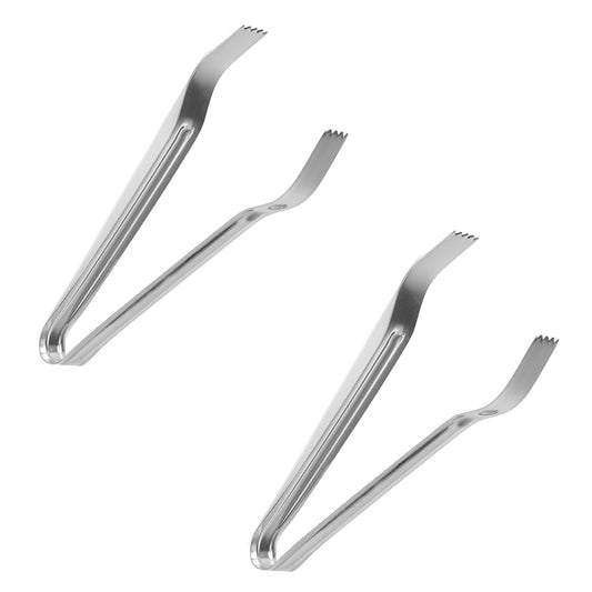 Barware – Stainless steel ice tongs 180mm set of 2 - Carlat