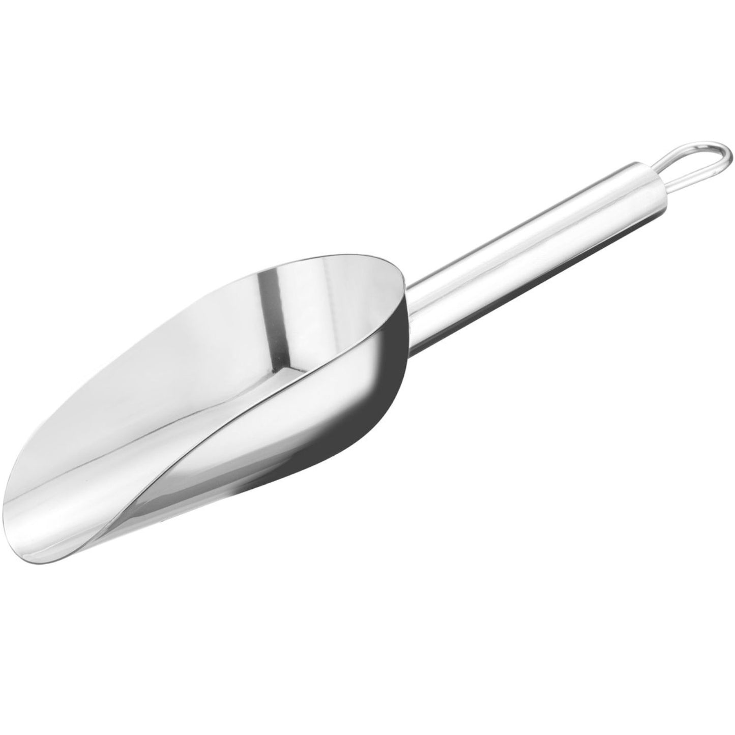 Barware – Steel bartender's ice scoop with a pendant, 0.36 - Carlat