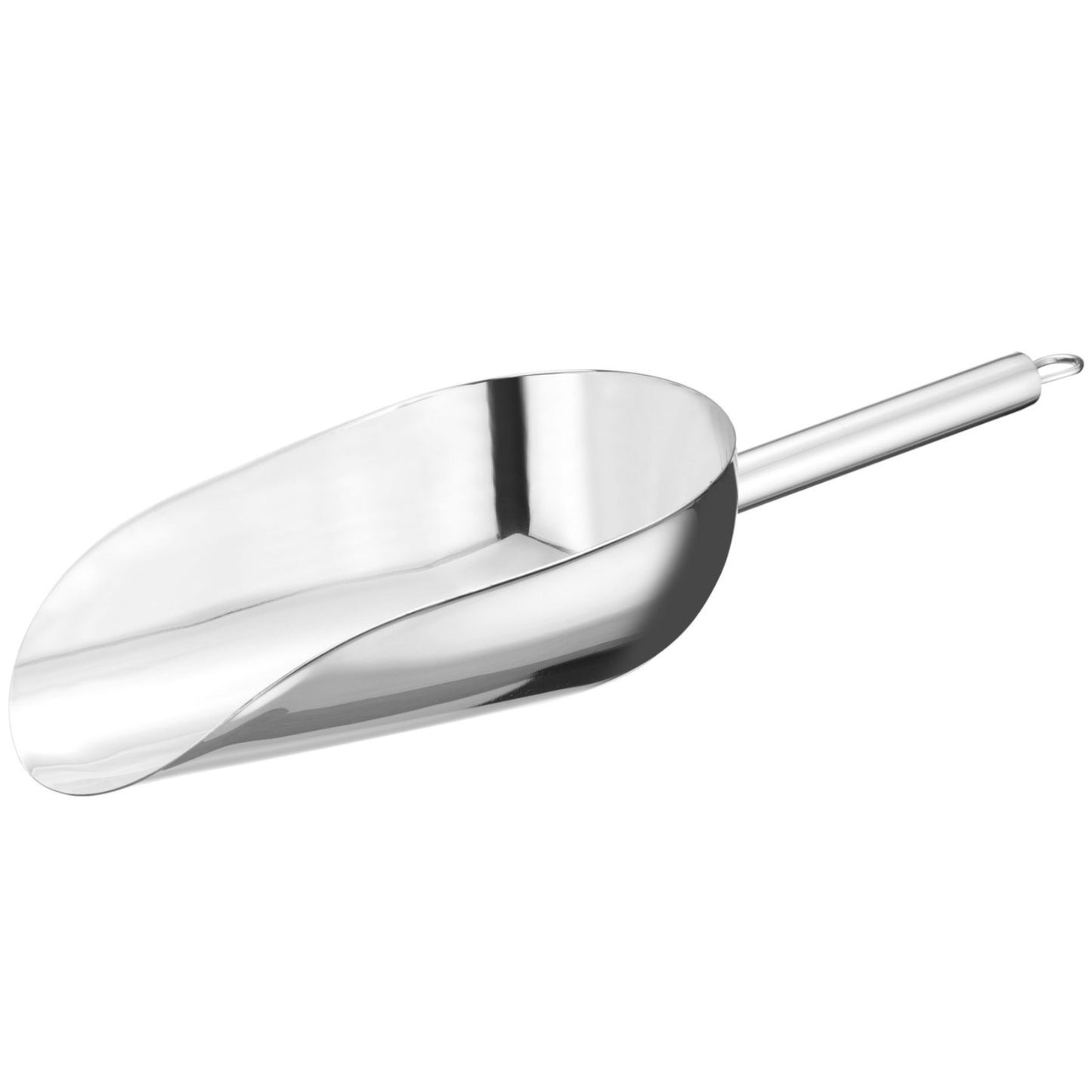 Barware – Steel bartender's ice scoop with a pendant, 0.92 - Carlat